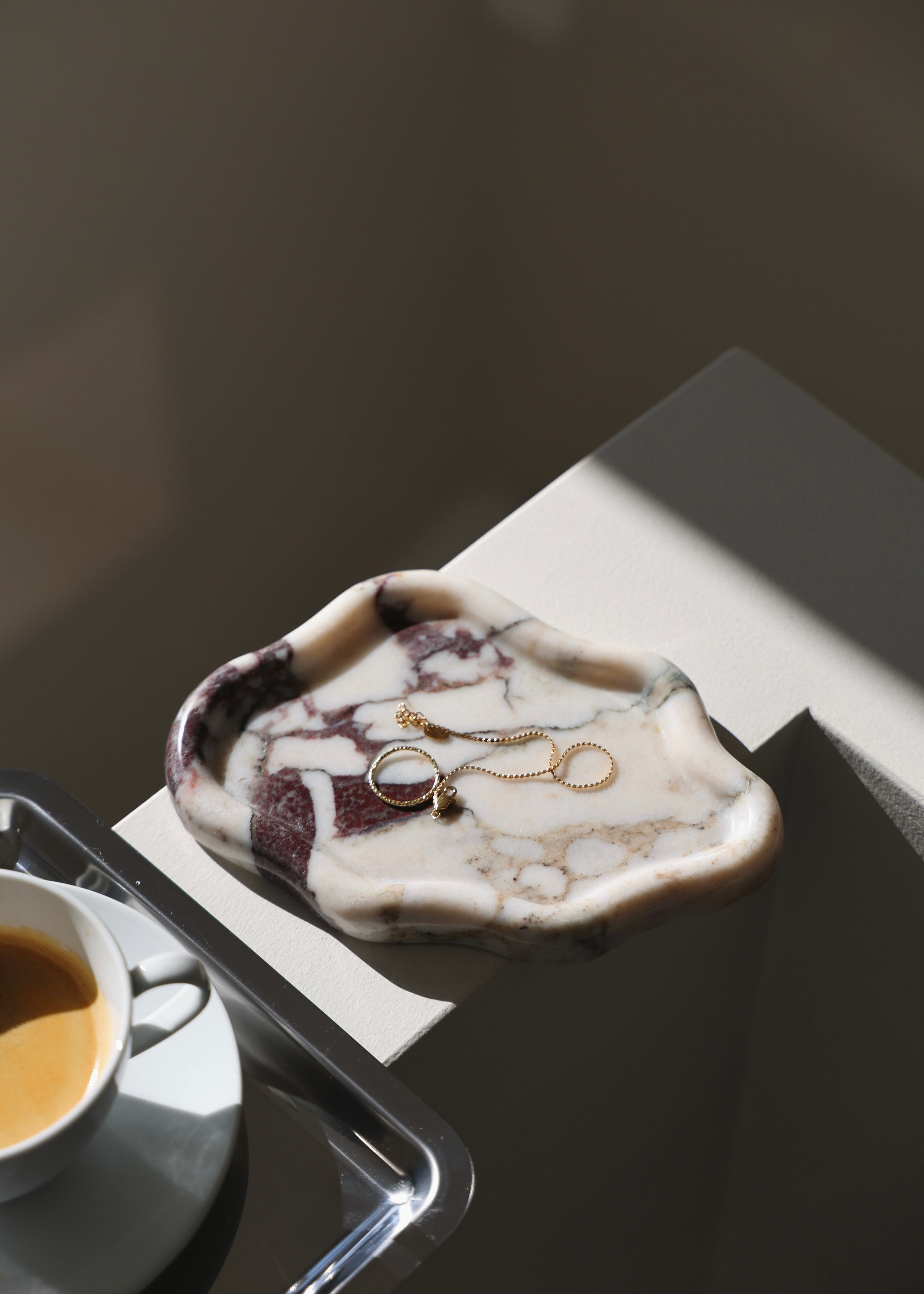 Viola Marble Tray