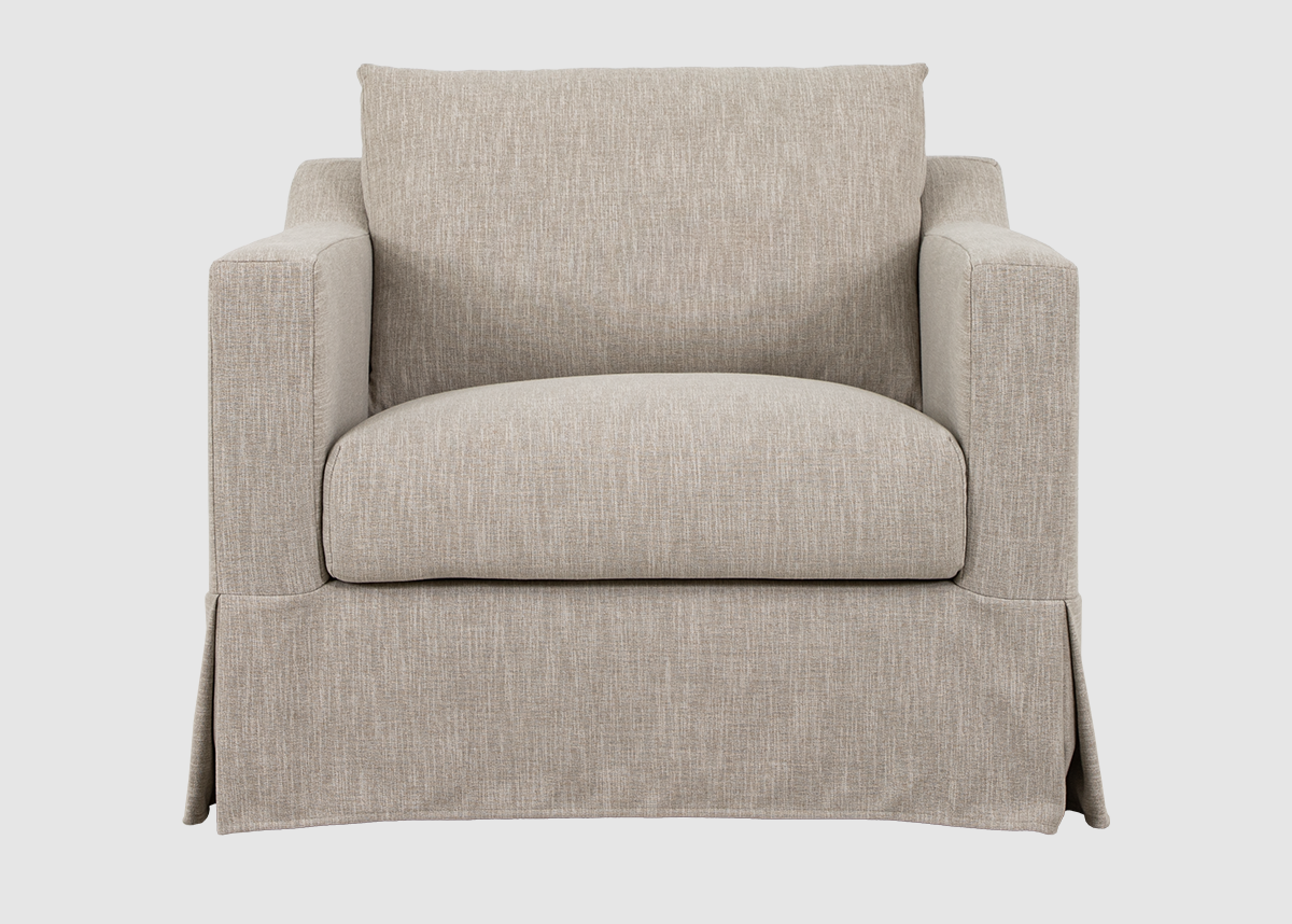 Eden Lounge Chair - True linen
