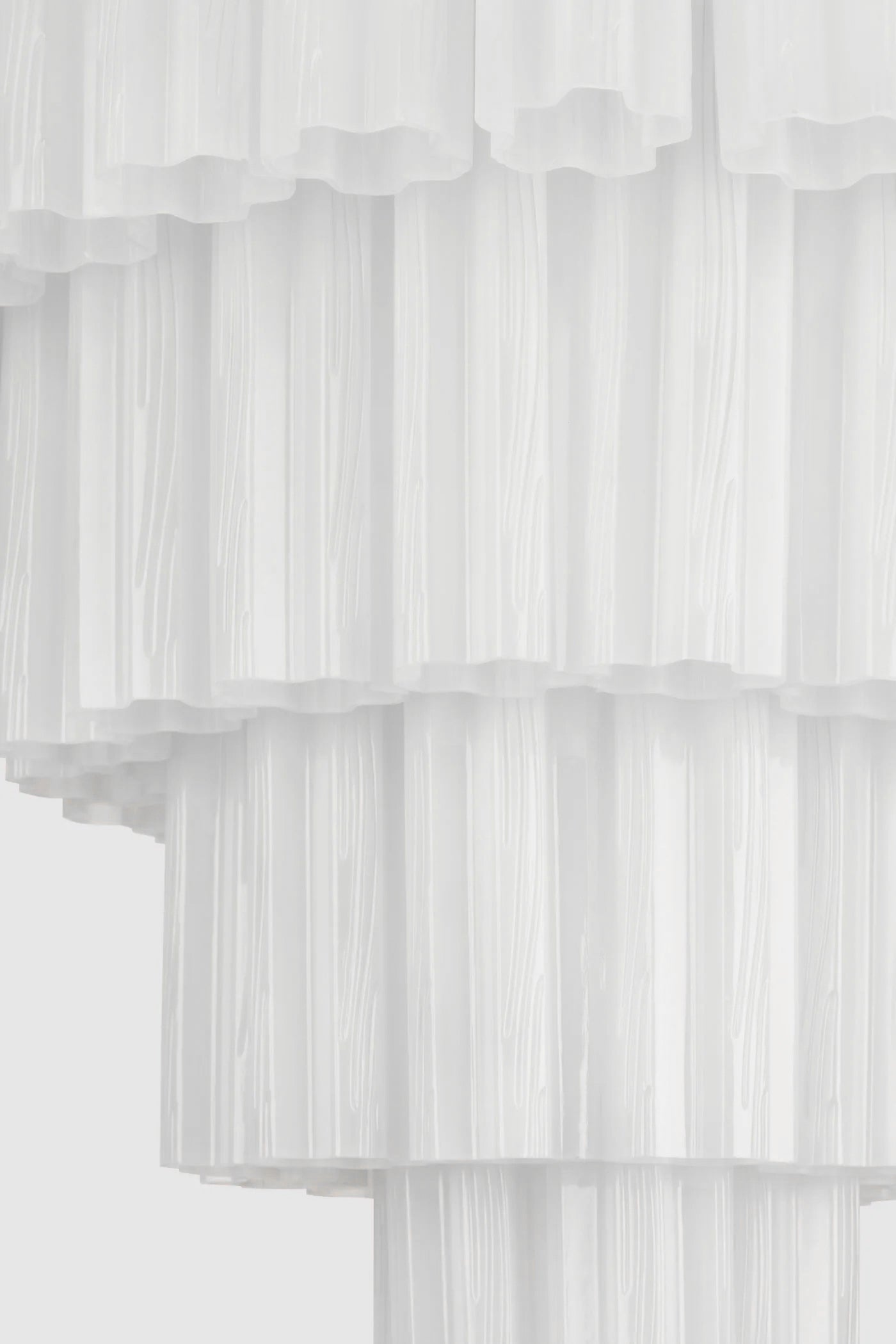 Fontaine Chandelier 4-Layer Chrome/Clear
