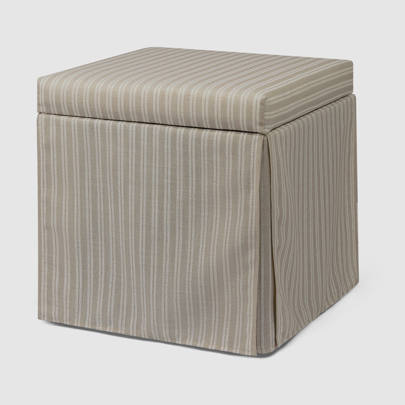 Ellie Pouf Sand Stripe