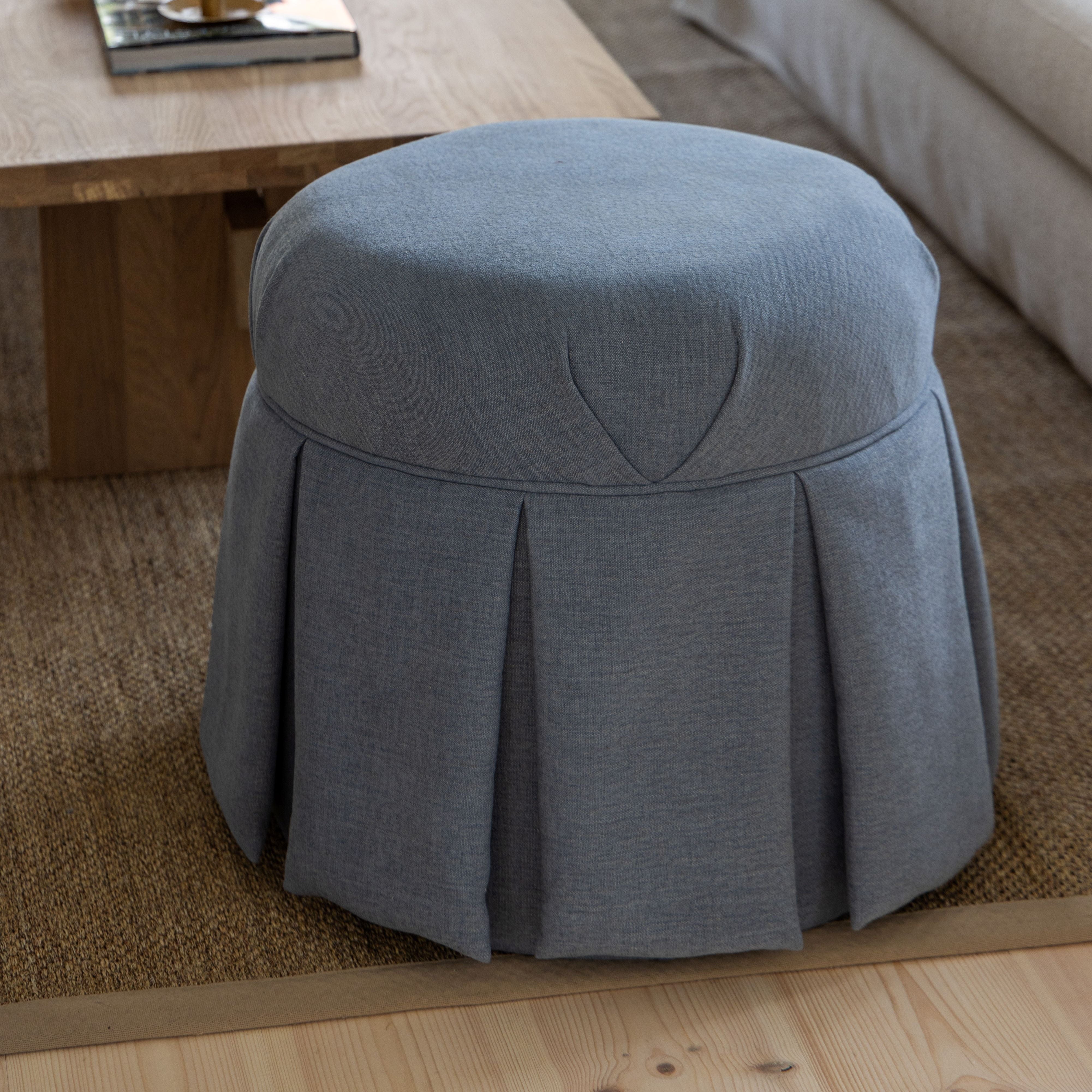 Sophie Pouf Dusty Blue