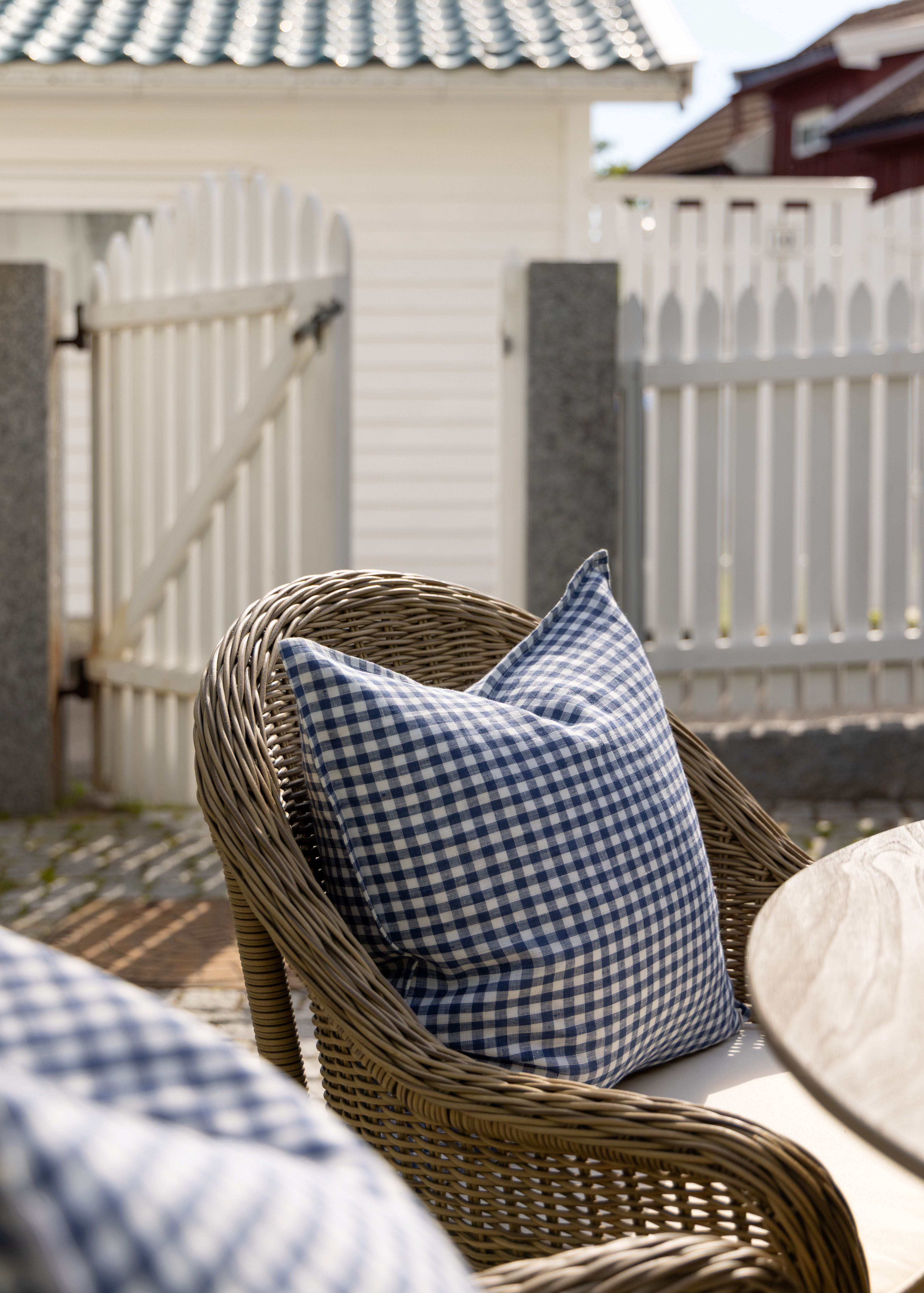 Blair Cushion Cover Blue 50x50