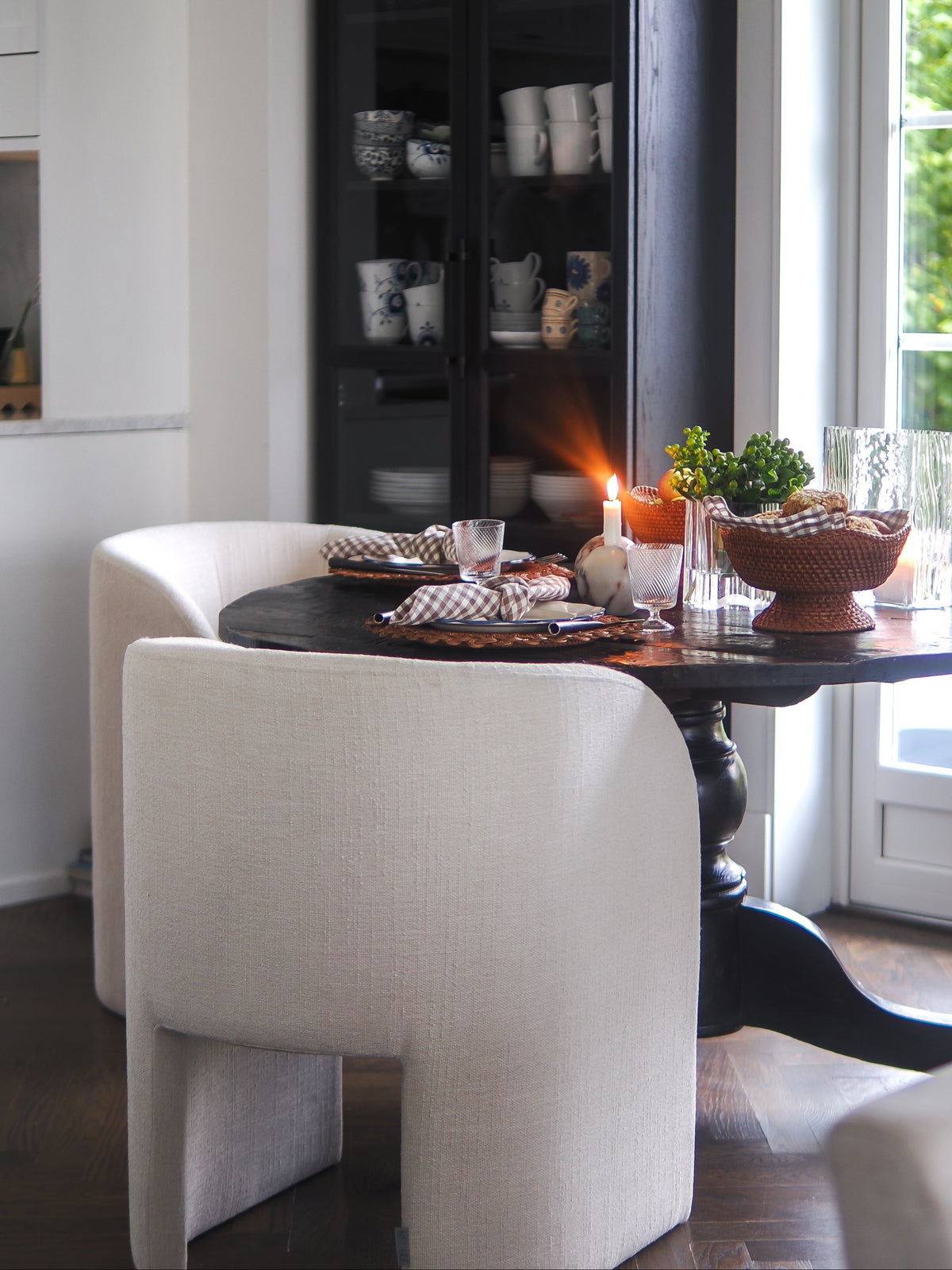 Chloè Dining Chair - Cream