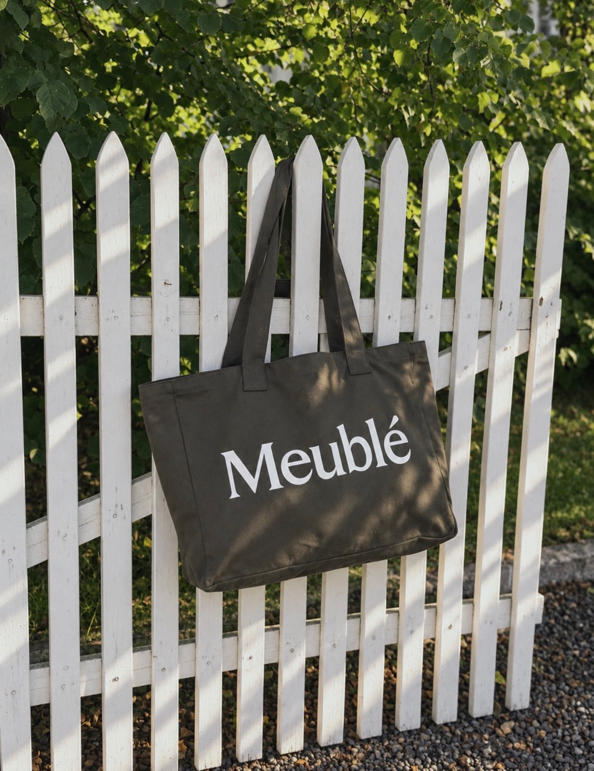 Meublé tote bag Moss green