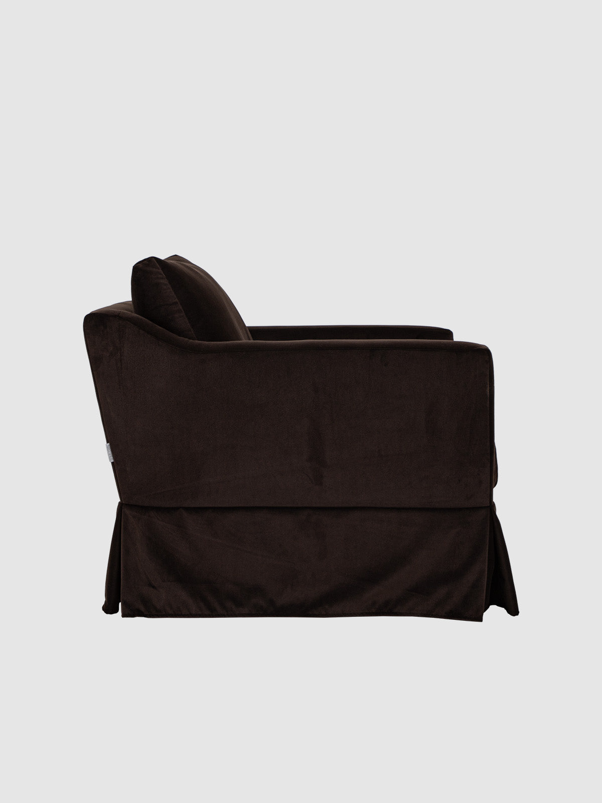Eden Lounge Chair - Chocolate Brown