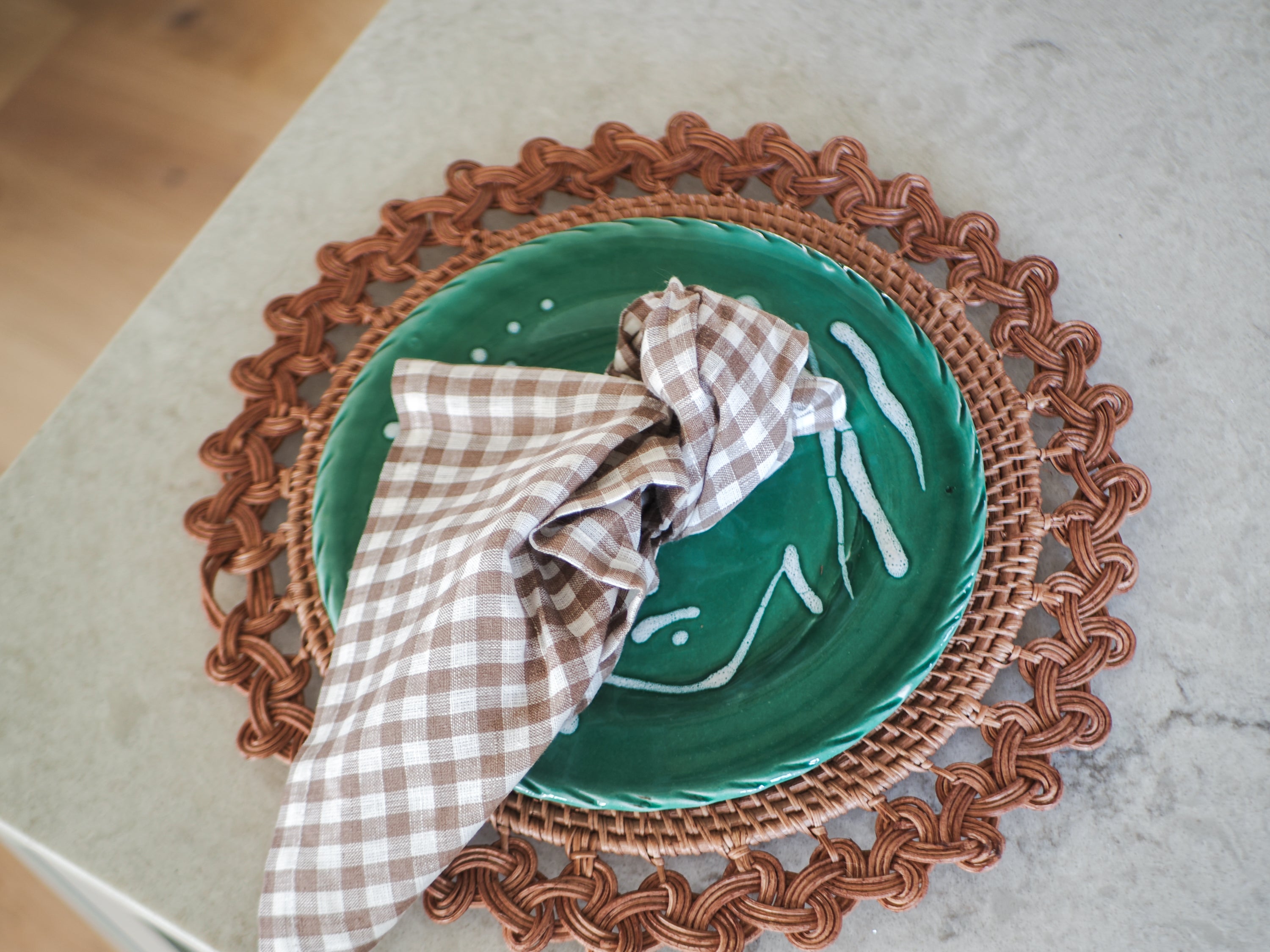 Blair napkin brown 2pcs