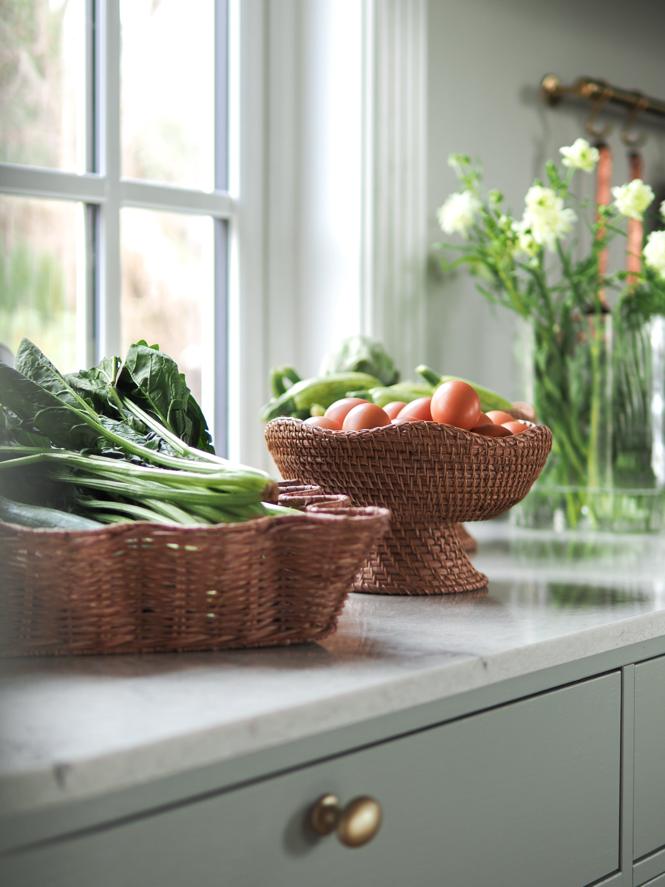Ivy Rattan Tray