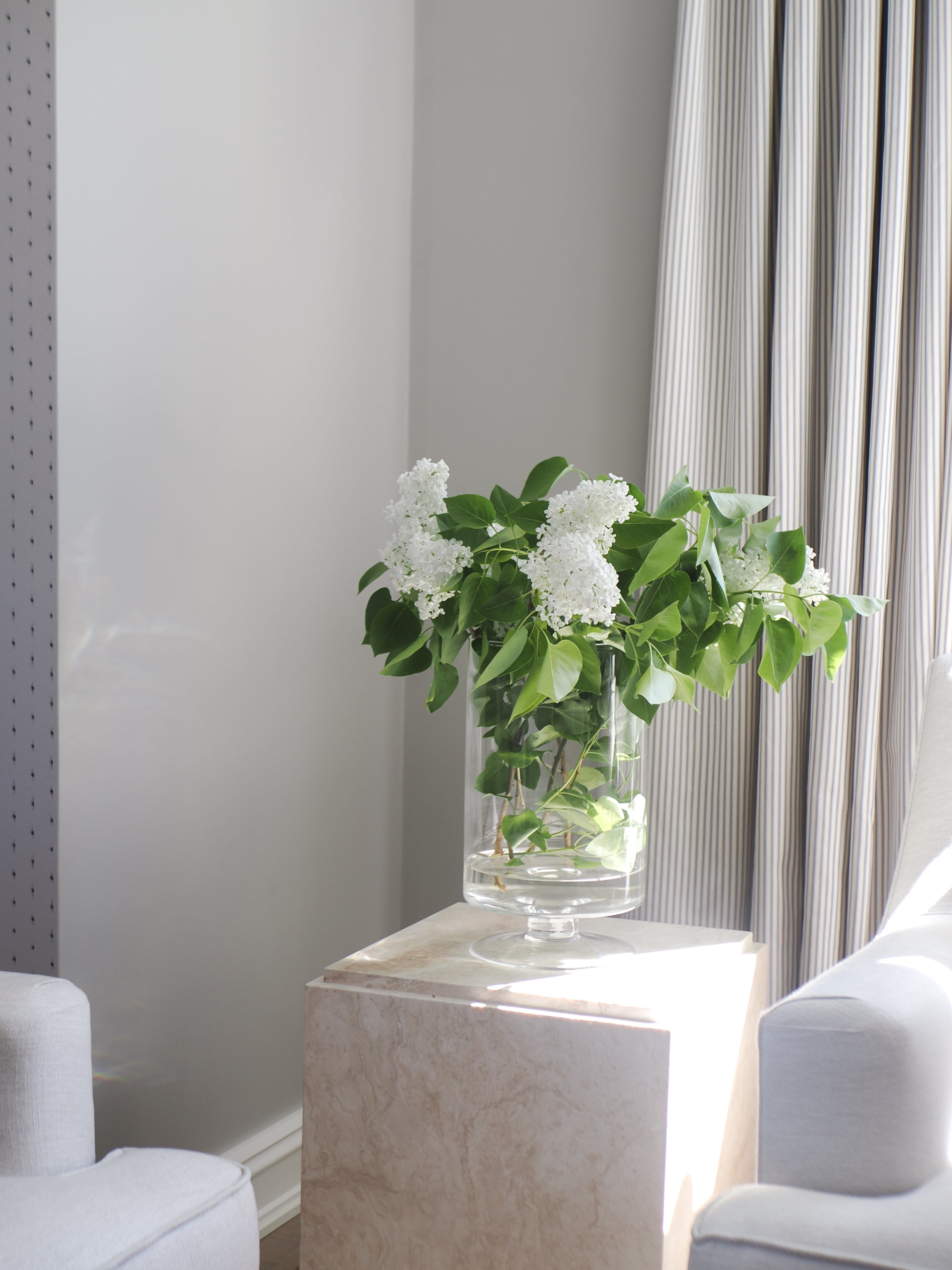 Hoxton Side Table Travertine S