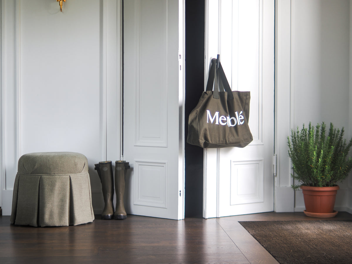 Sophie puff – Willow Green
