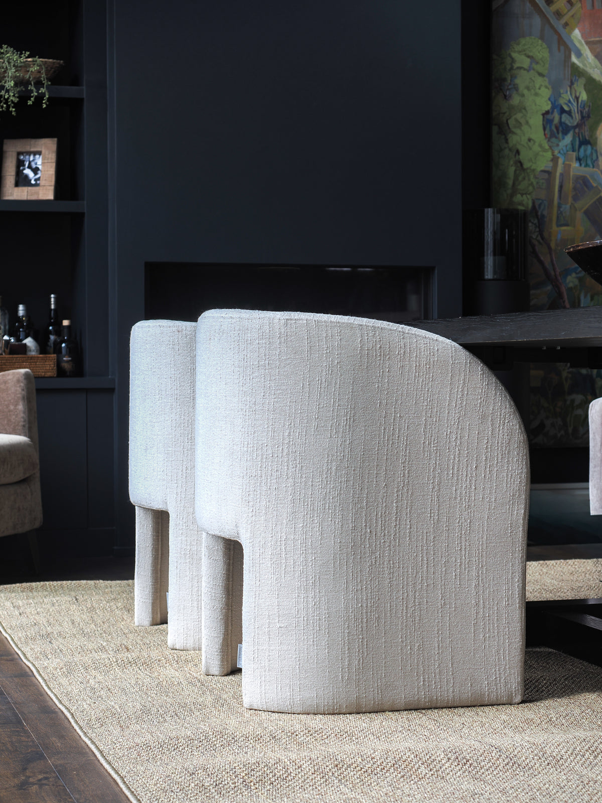 Chloé spisestol – Cream